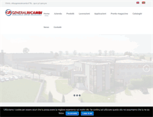 Tablet Screenshot of generalricambi.it